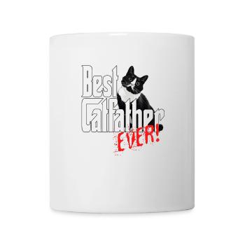 Chat Papa Meilleur Catfather Jamais Fou Chat Père Kitty - Mug blanc - blanc - Devant
