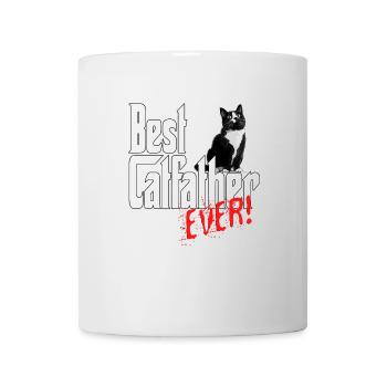 Chat Papa Meilleur Catfather Jamais Fou Chat Père Kitty - Mug blanc - blanc - Devant
