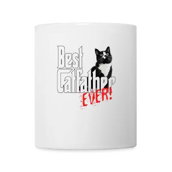 Chat Papa Meilleur Catfather Jamais Fou Chat Père Kitty - Mug blanc - blanc - Devant