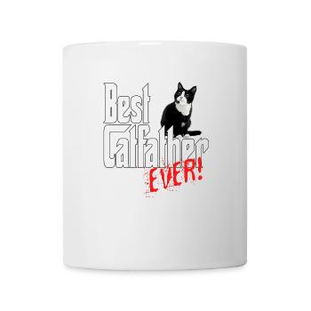 Chat Papa Meilleur Catfather Jamais Fou Chat Père Kitty - Mug blanc - blanc - Devant