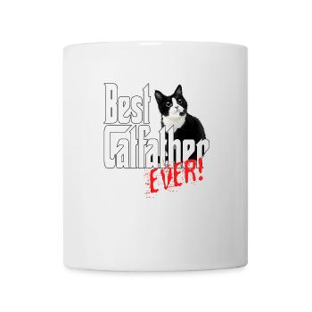 Chat Papa Meilleur Catfather Jamais Fou Chat Père Kitty - Mug blanc - blanc - Devant