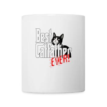 Chat Papa Meilleur Catfather Jamais Fou Chat Père Kitty - Mug blanc - blanc - Devant