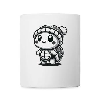 Curious Turtle - Hat Explorer - Tasse - Weiß - Vorne