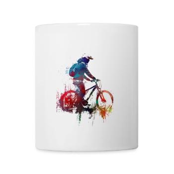 Citybike Sport Kunst #bike - Tasse - Weiß - Vorne