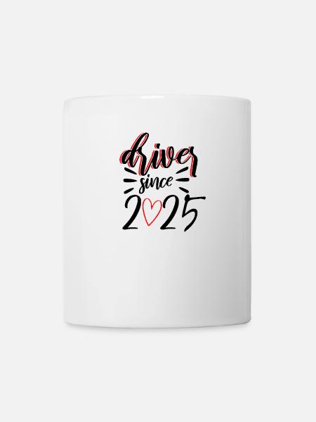 Permis de conduire 2025 Examen de conduite Examen du permis de conduire - Mug blanc - blanc
