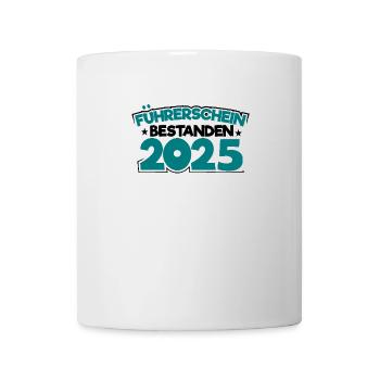 Permis de conduire 2025 Examen de conduite Examen du permis de conduire - Mug blanc - blanc - Devant