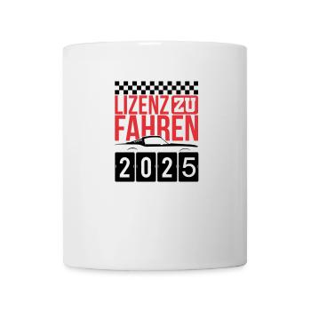 Driving License 2025 Driving Test Driving License Test - Mug - white - Front