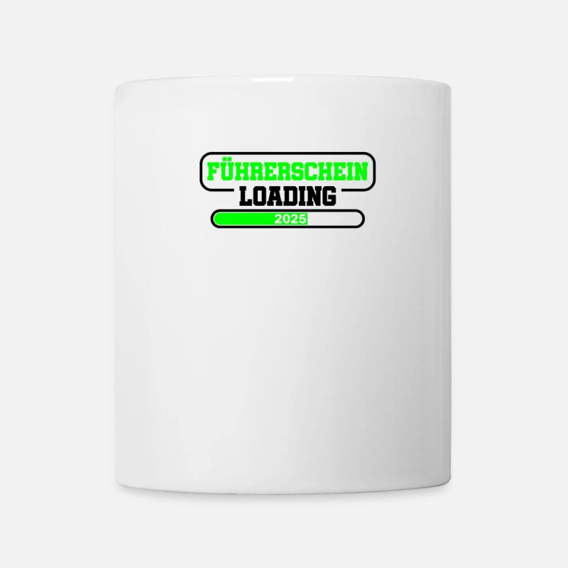 Permis de conduire 2025 Examen de conduite Examen du permis de conduire - Mug blanc - blanc