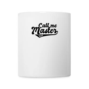 Master 2025 Diplôme de Master Graduation - Mug blanc - blanc - Devant