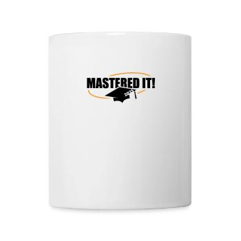 Master 2025 Masterabschluss Sponsion Graduation - Tasse - Weiß - Vorne