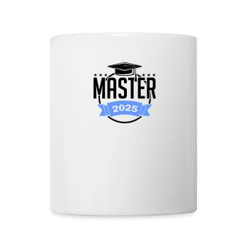 Master 2025 Masterabschluss Sponsion Graduation - Tasse - Weiß - Vorne