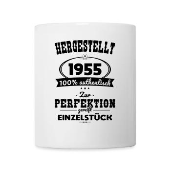 70th Birthday - Made in 1955 - Unique Piece - Mug - white - Front