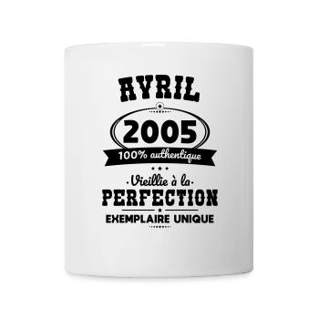 20th Anniversary - April 2005 Perfection - Mug - white - Front