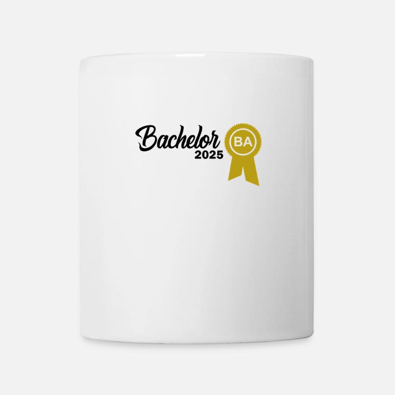 Bachelor 2025 Abschluss Promotion Sponsion - Tasse - Weiß