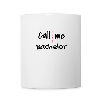 Bachelor 2025 Abschluss Promotion Sponsion - Tasse - Weiß - Vorne