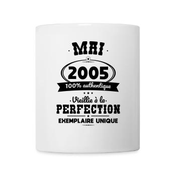 20th Anniversary - May 2005 Perfection - Mug - white - Front