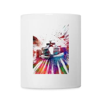 Autorennen #racing #sport - Tasse - Weiß - Vorne