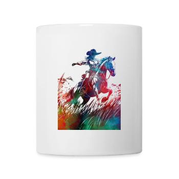 Horse Rider sport art #rider #horse #sport - Mug - white - Front