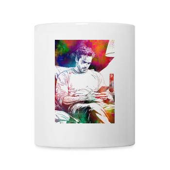 Man life with smartphone - Mug - white - Front