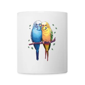 Budgies - Mug blanc - blanc - Devant