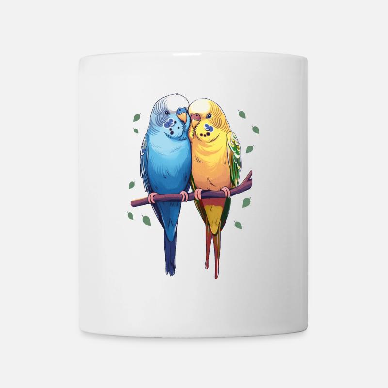 Budgies - Mug blanc - blanc