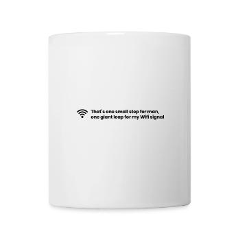 wifi quote - Mug - white - Front