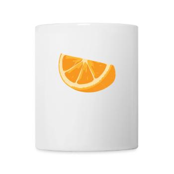 Orange Slice - Tasse - Weiß - Vorne
