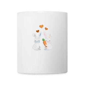 Süße Häschen - Tasse - Weiß - Vorne