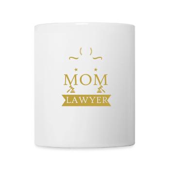 Cadeau de profession d'avocat - Mug blanc - blanc - Devant