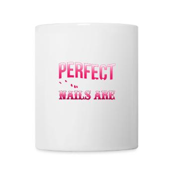 Nail Designer Studio Manicure Finger Gift - Mug - white - Front