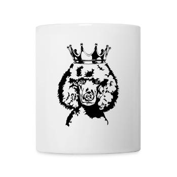 Poodle Crown Dogs Dog Wilsigns - Mug - white - Front