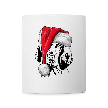 Santa Bracco Italiano Christmas Dogs Wilsigns - Mug - white - Front