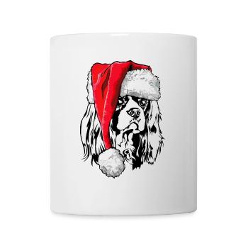 Cavalier King Charles Spaniel Christmas Wilsigns - Mug blanc - blanc - Devant