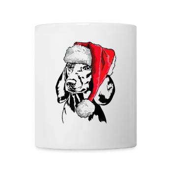 Santa Dachshund Dachshund Christmas Dogs Wilsigns - Mug - white - Front