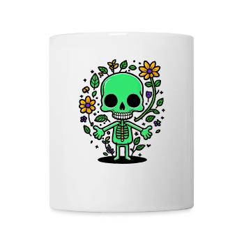 Skeleton - Mug - white - Front