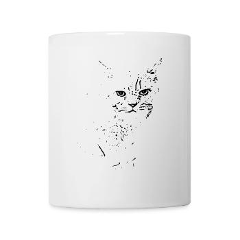 British Shorthair Cat Cat Black Cats - Mug - white - Front