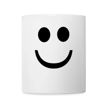 Very happy emoji - Mug blanc - blanc - Devant