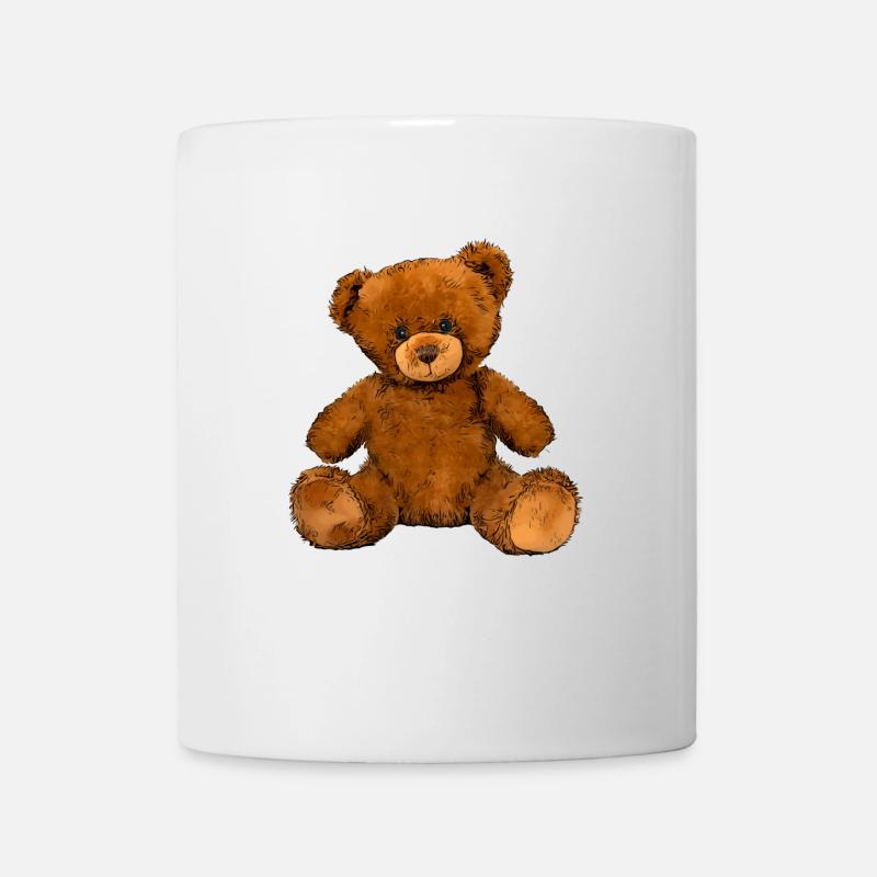 Teddybär - Tasse - Weiß