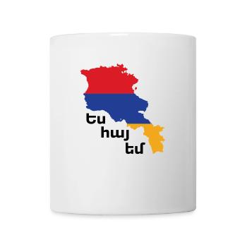 I am Armenian - Mug blanc - blanc - Devant