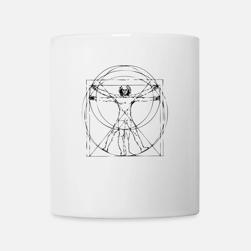 Homme de Vitruve | Homme de Vitruve | Leonardo - Mug blanc - blanc