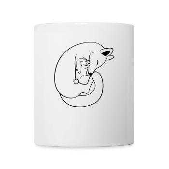 Fuchs & Hase - Tasse - Weiß - Vorne