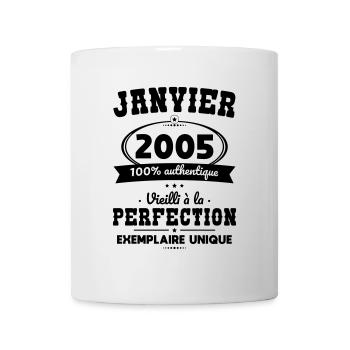 20th Anniversary - January 2005 Perfection - Mug - white - Front