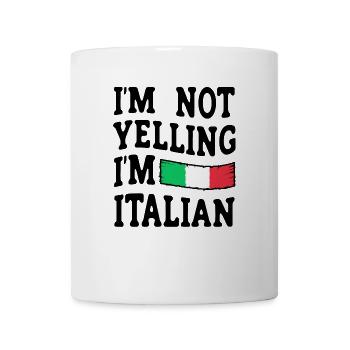 Italien Italie Idée cadeau Humour - Mug blanc - blanc - Devant