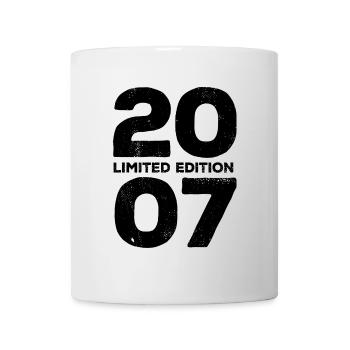 2007 Édition Limitée - Cadeau d’anniversaire - Mug blanc - blanc - Devant