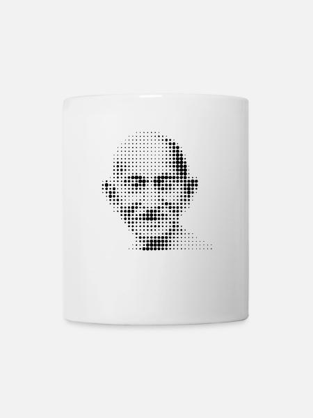 gandhi - Mug blanc - blanc