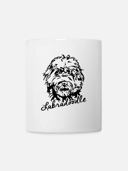 LABRADOODLE Hunde Hund Wilsigns - Tasse - Weiß
