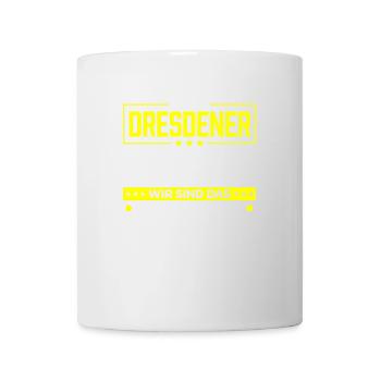 DRESDENER - Böller - Tasse - Weiß - Vorne