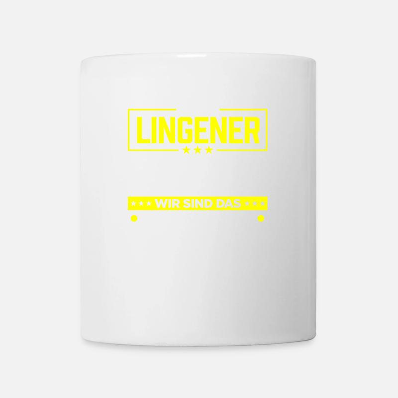 LINGENER - Böller - Tasse - Weiß