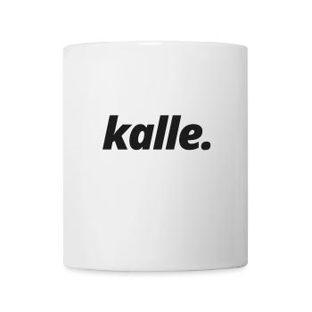 T-shirt Kalle Grabowski, idée cadeau rigolo - Mug blanc - blanc - Devant
