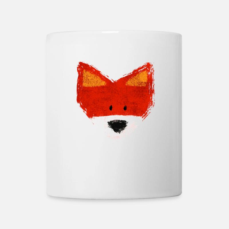 FUCHS, fox - Tasse - Weiß